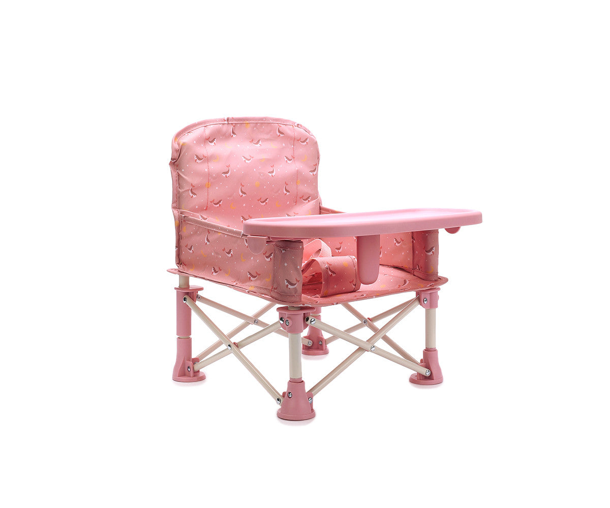 Cadeira Dobrável Infantil Monnëka Whale Pink