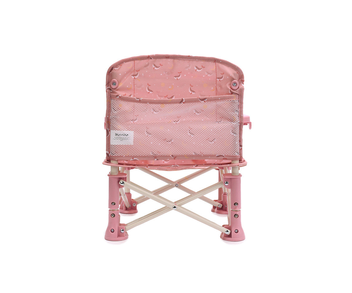 Cadeira Dobrável Infantil Monnëka Whale Pink