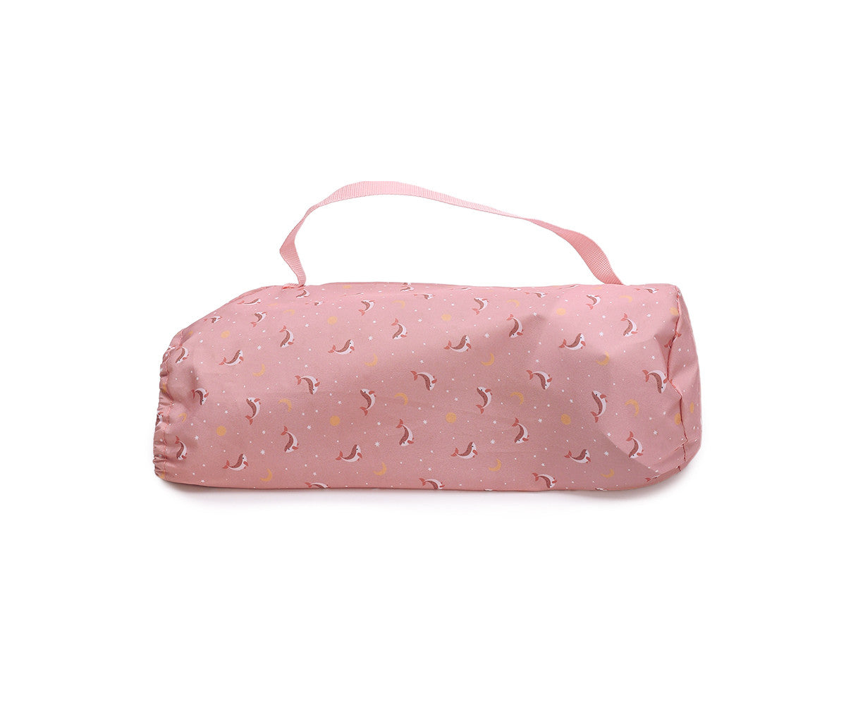 Cadeira Dobrável Infantil Monnëka Whale Pink