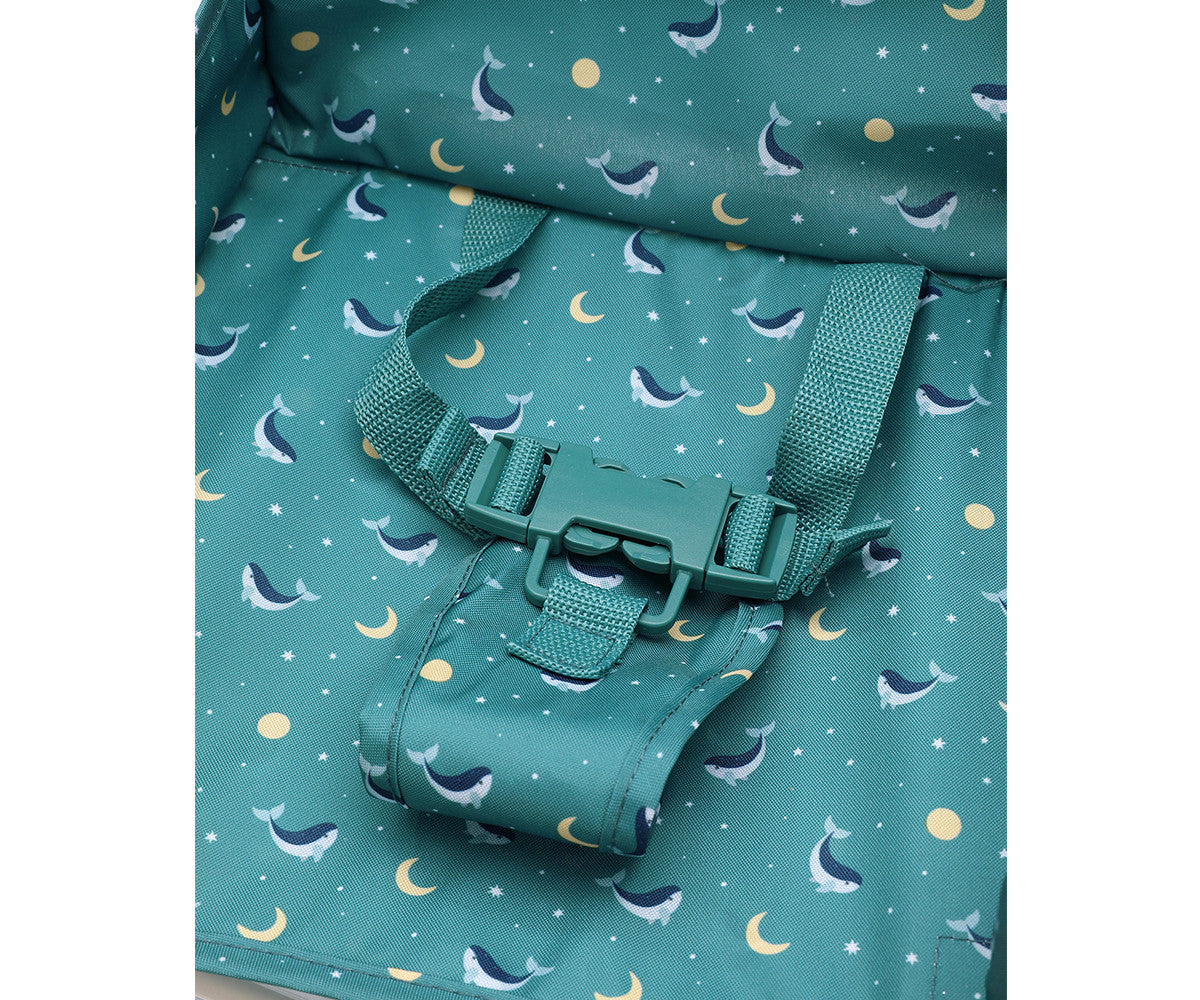 Cadeira Dobrável Infantil Monnëka Whale Teal