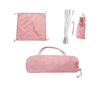 Tenda Grande de Proteção Solar Monnëka Whale Pink