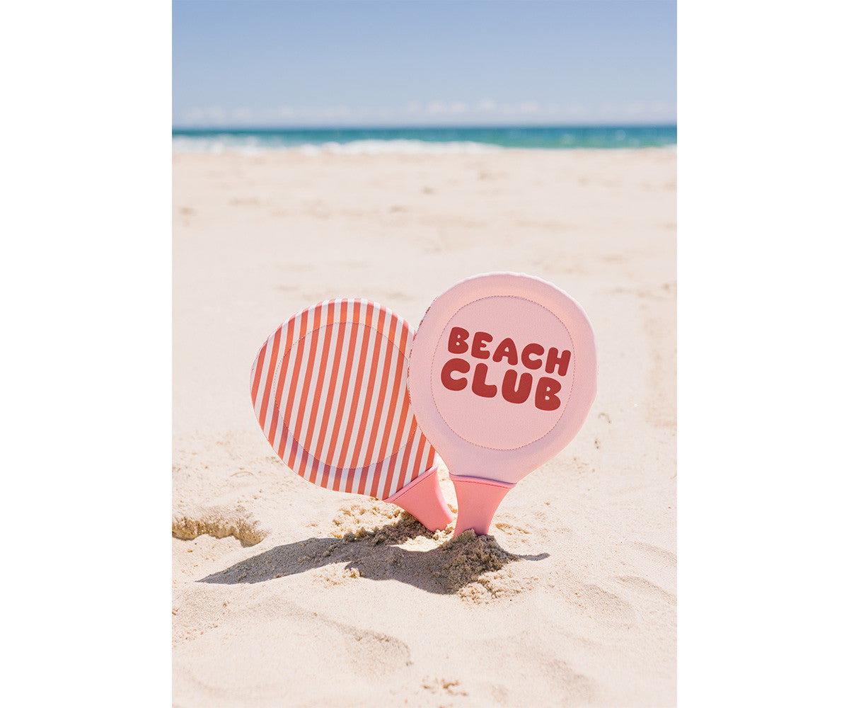 Raquetes de Praia Neopreno Monnëka Stripes Bloom & Blush