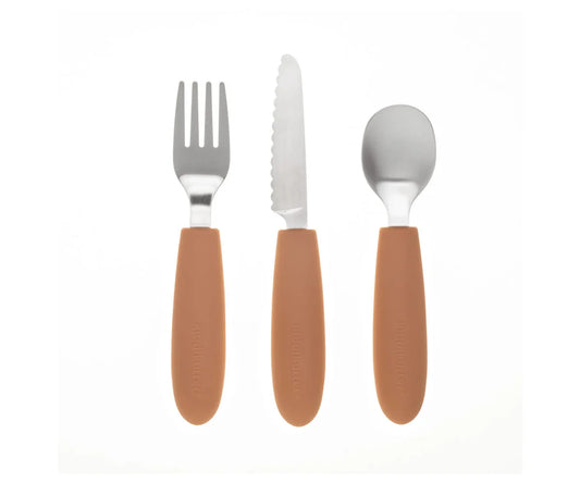 Conjunto de Talheres Kiddikutter - Peach Fuzz