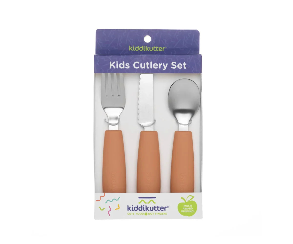 Conjunto de Talheres Kiddikutter - Peach Fuzz