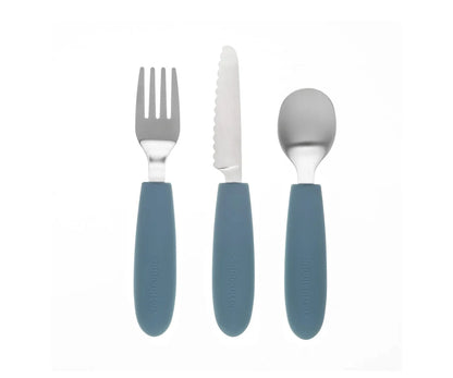 Conjunto de Talheres Kiddikutter - Sky Blue