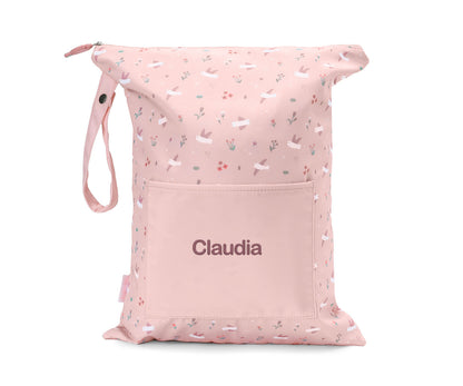 Bolsa Impermeável Grande Personalizável Tutete - Blossom Birds