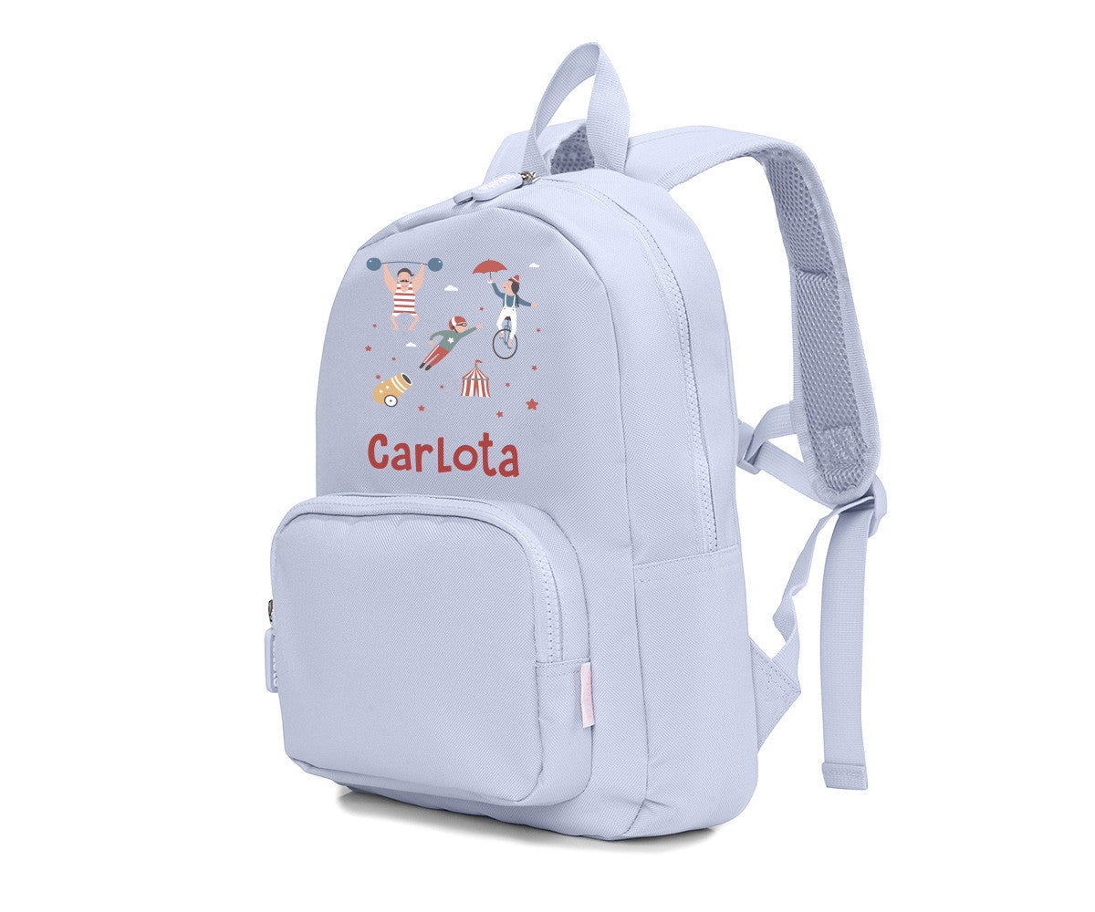 Mochila Solid Color Sky Personalizável Circus Show - Tutete