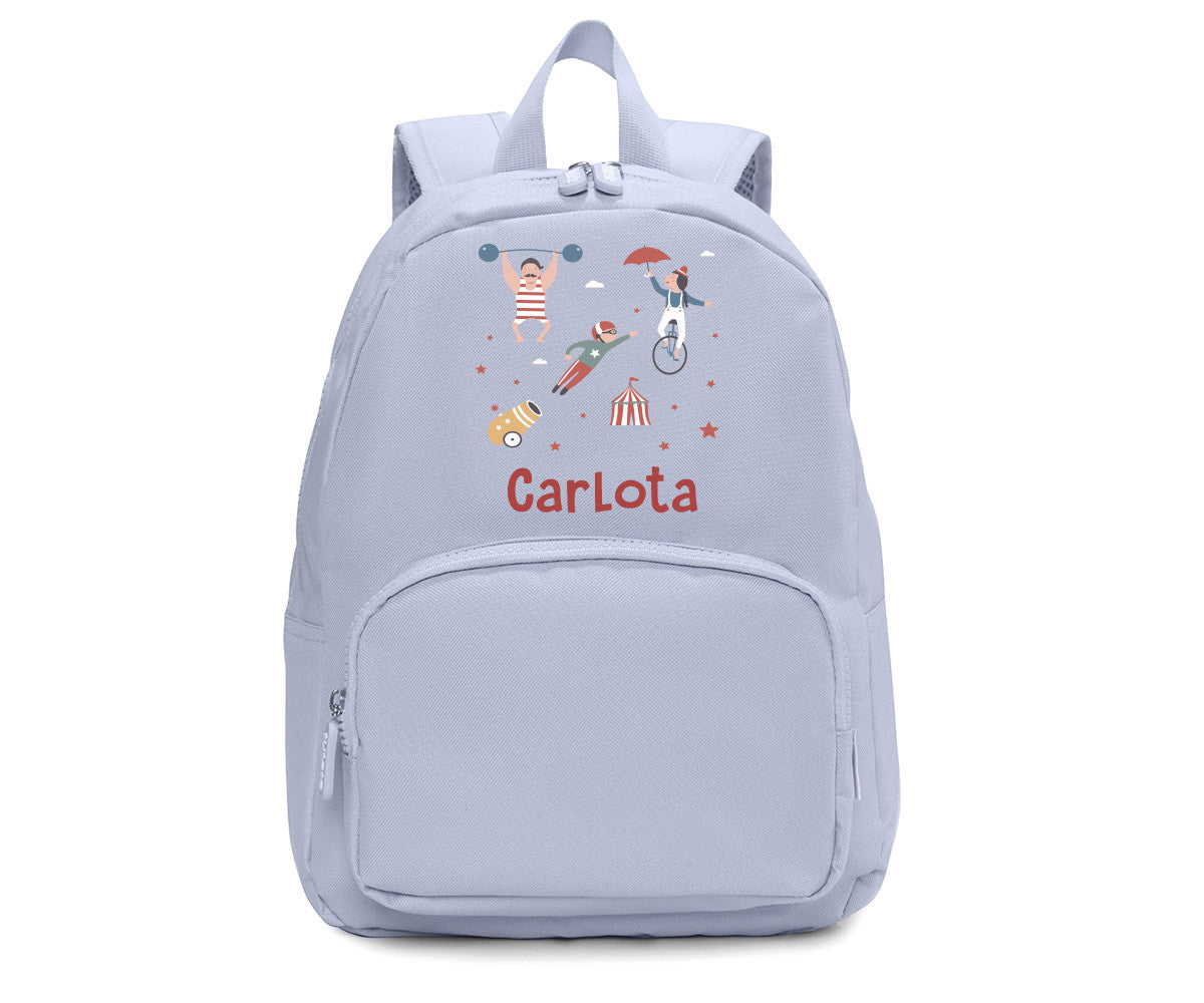 Mochila Solid Color Sky Personalizável Circus Show - Tutete