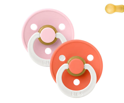 BIBS Colour Night - Baby Pink/Tango