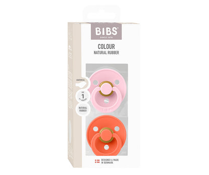 BIBS Colour Anatómica - Baby Pink/Tango