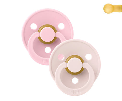 BIBS Studio Colour -  Round Petal/Baby Pink
