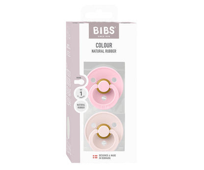 BIBS Studio Colour -  Round Petal/Baby Pink