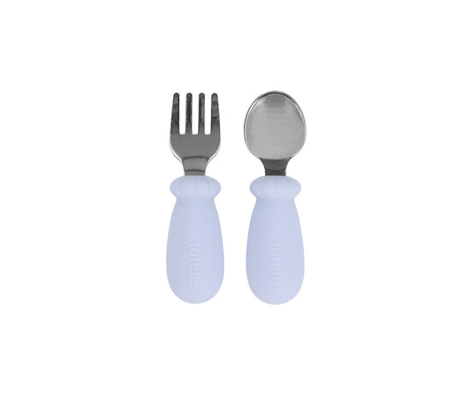 Conjunto de 2 Talheres Aprendizagem Tutete - Powder Blue
