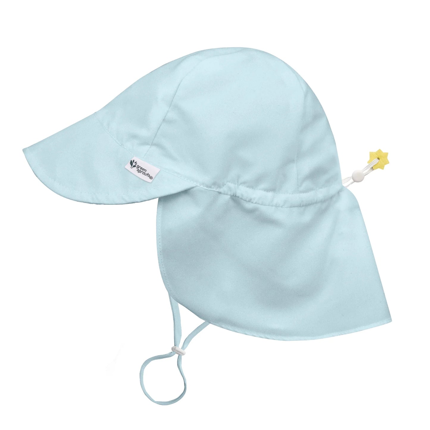 Chapéu com Aba UPF 50+ Eco Flap Light Aqua