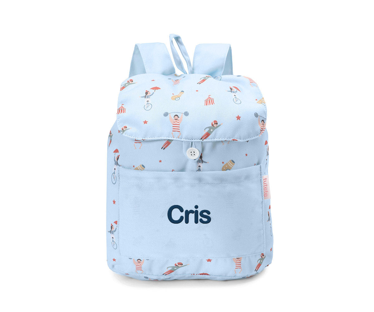 Mochila Pequena Tecido Personalizável Tutete - Circus Show