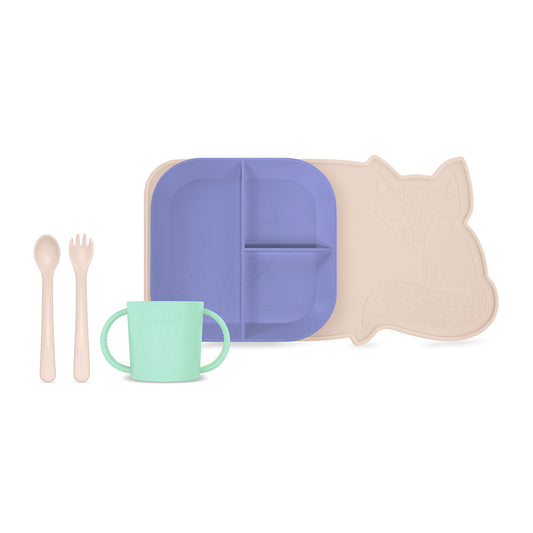 Conjunto de Alimentação para Aprendizagem BLW - Sunset
