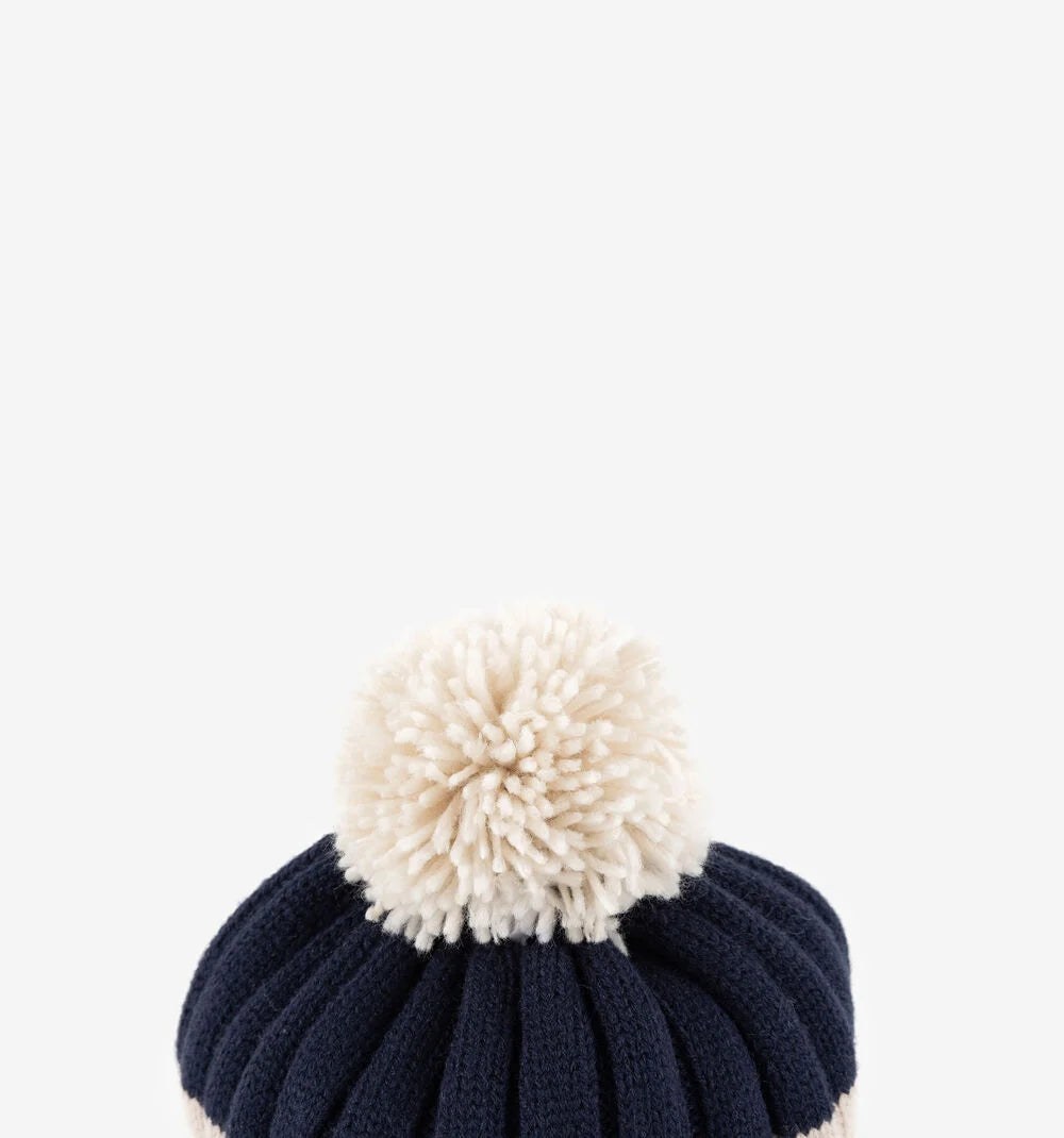 Gorro Victoria Pompom - Marino