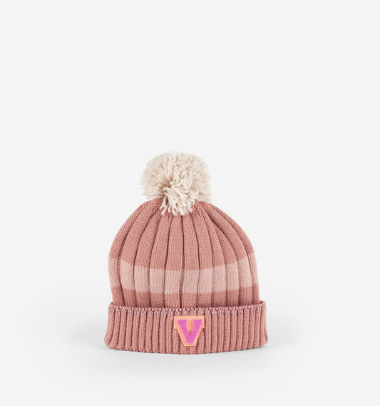 Gorro Victoria Pompom - Rosa