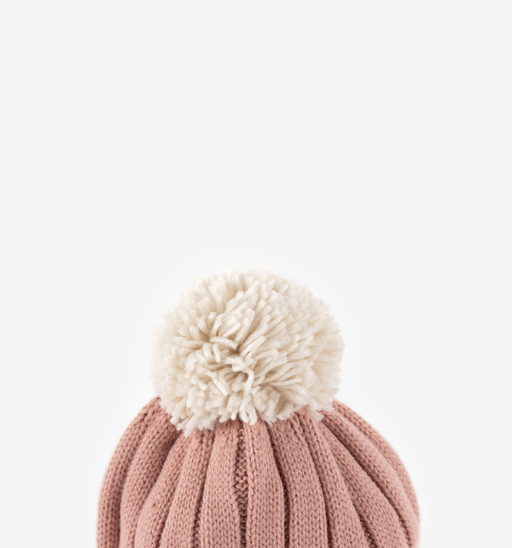 Gorro Victoria Pompom - Rosa