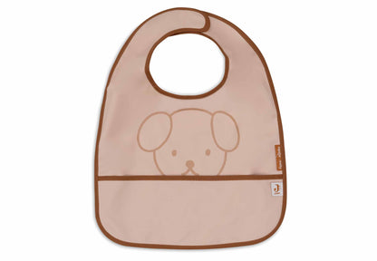 Babete de Silicone Ajustável com Tabuleiro Recolhedor