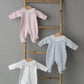 Babygrow Dupla Face Gola com Picueta - Rosa