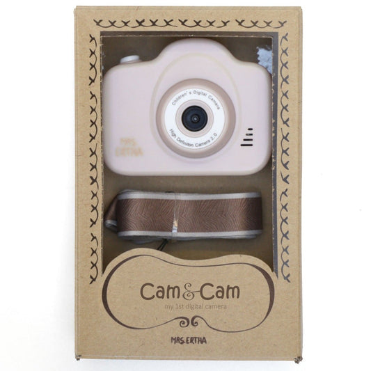 Cam Cam - Câmara Digital Infantil - Blush Zebra String