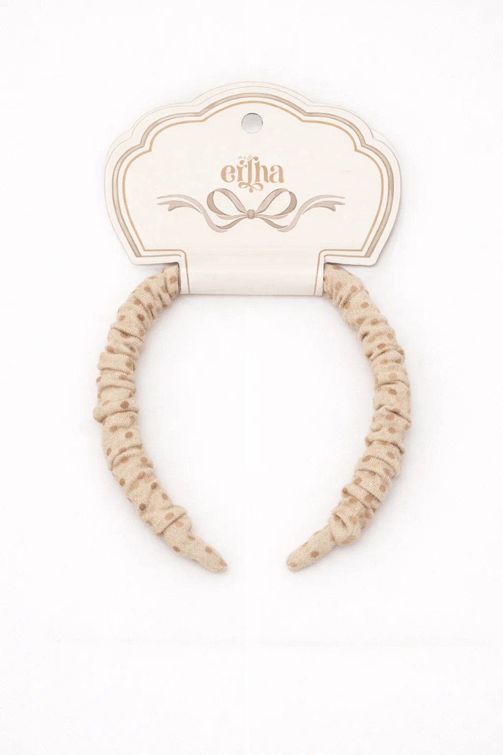 Bandolete Infantil Blush Dots em Algodão Orgânico | Mrs Ertha