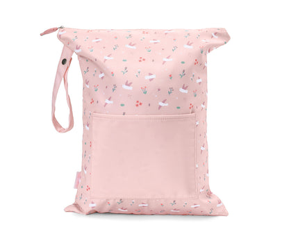 Bolsa Impermeável Grande Personalizável Tutete - Blossom Birds