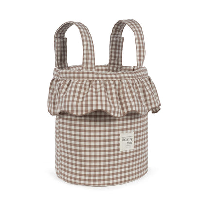 Walking Mum Bolsa Bucket - Praliné Vichy Moka