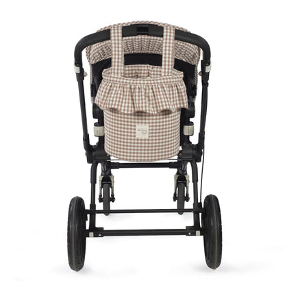 Walking Mum Bolsa Bucket - Praliné Vichy Moka