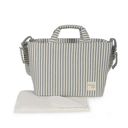 Walking Mum Bolsa Muda-Fraldas - Praliné Strips Matcha
