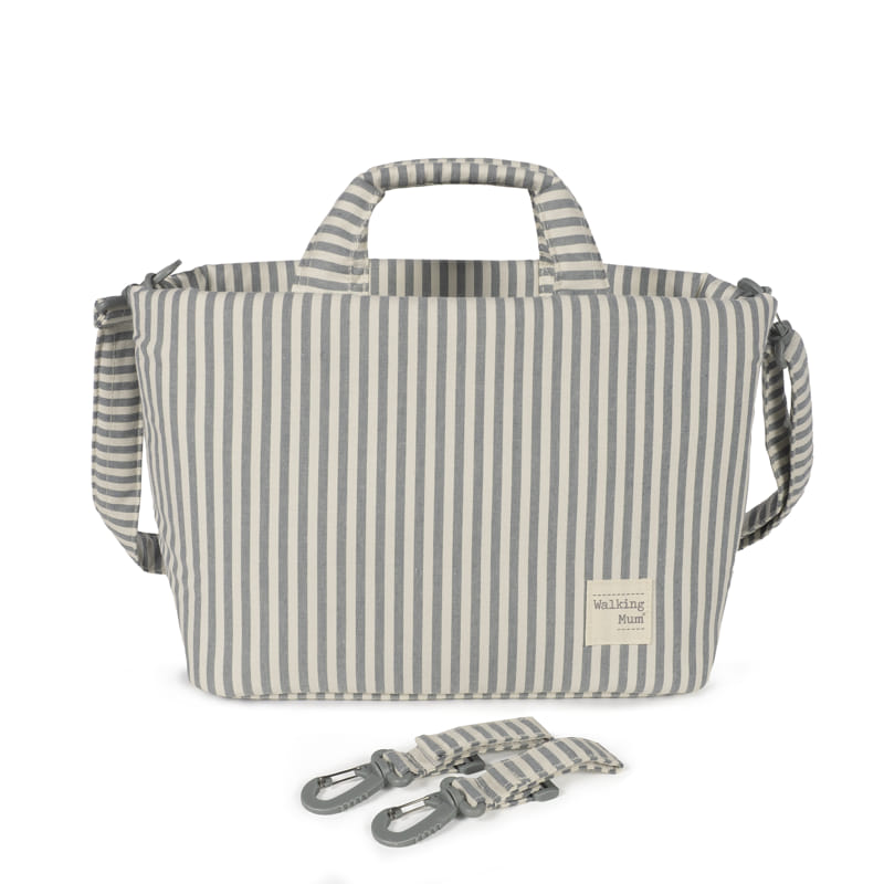 Walking Mum Bolsa Muda-Fraldas - Praliné Strips Matcha