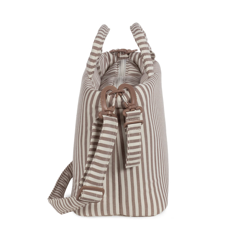 Walking Mum Bolsa Muda-Fraldas - Praliné Strips Moka