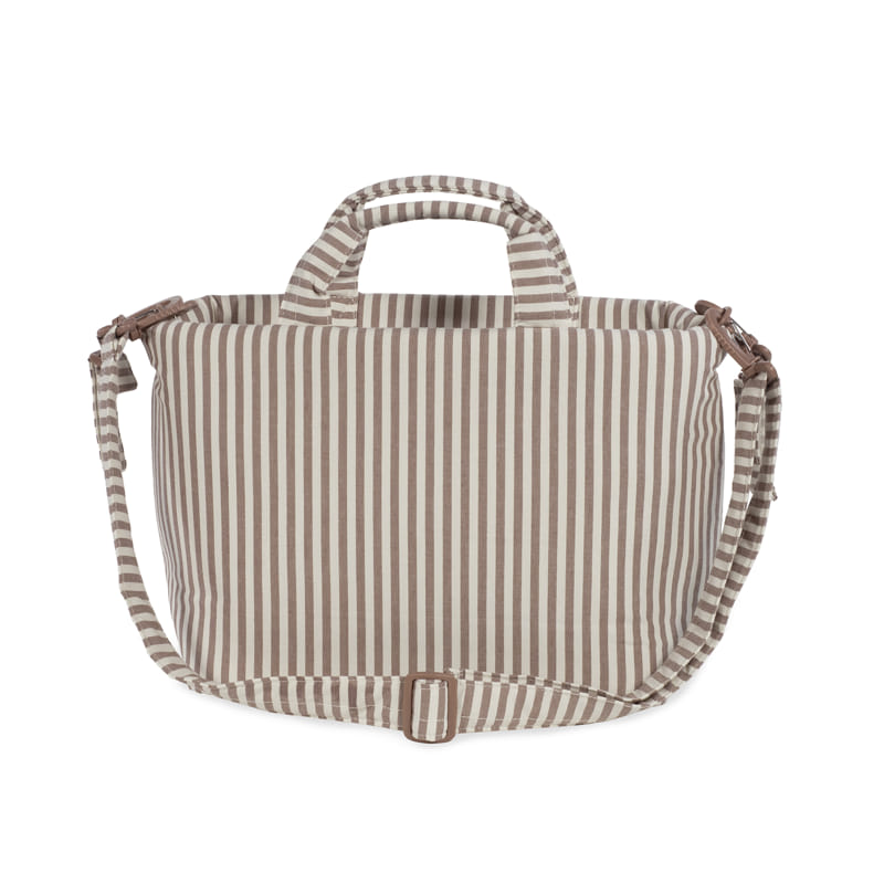 Walking Mum Bolsa Muda-Fraldas - Praliné Strips Moka