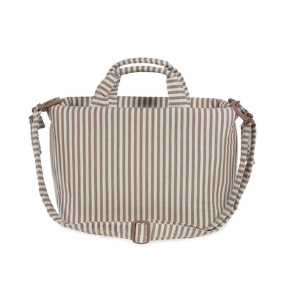 Walking Mum Bolsa Muda-Fraldas - Praliné Strips Moka