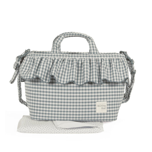 Walking Mum Bolsa Muda-Fraldas - Praliné Vichy Matcha