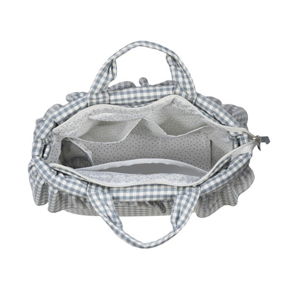 Walking Mum Bolsa Muda-Fraldas - Praliné Vichy Matcha