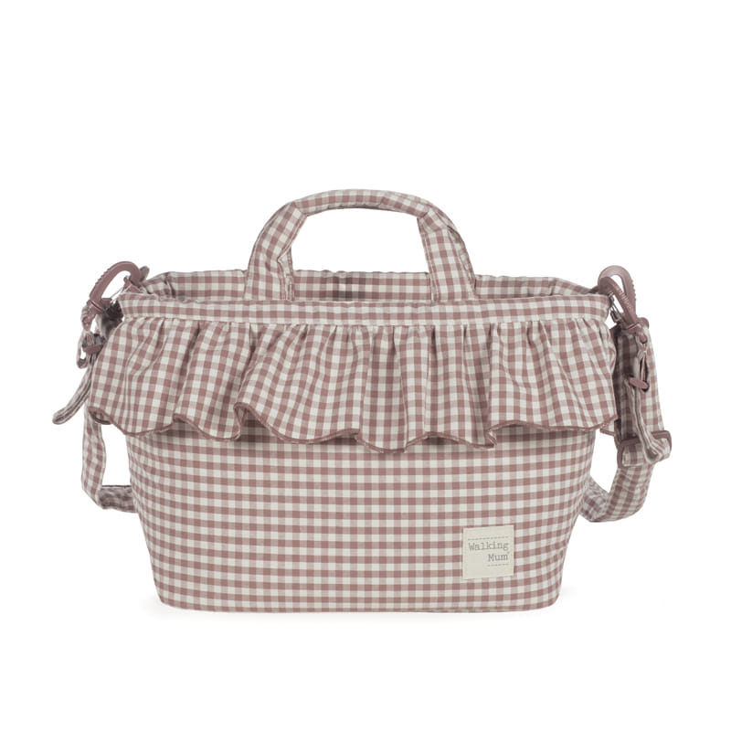 Walking Mum Bolsa Muda-Fraldas - Praliné Vichy Moka