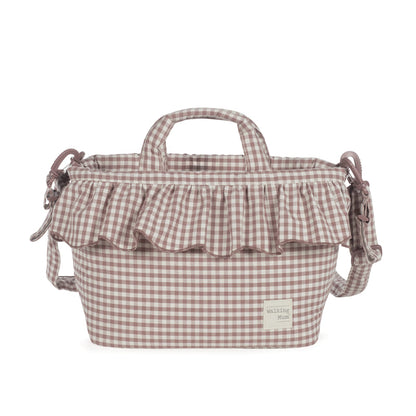 Walking Mum Bolsa Muda-Fraldas - Praliné Vichy Moka