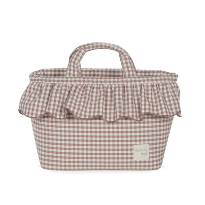 Walking Mum Bolsa Muda-Fraldas - Praliné Vichy Moka