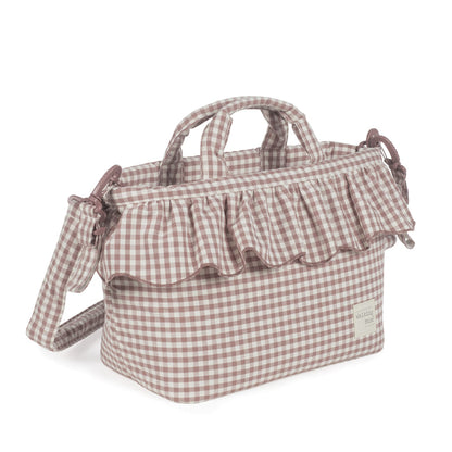 Walking Mum Bolsa Muda-Fraldas - Praliné Vichy Moka