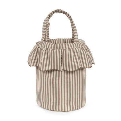 Walking Mum Bolsa Bucket - Praliné Strips Moka