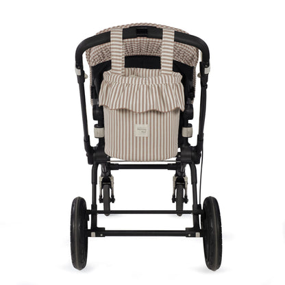 Walking Mum Bolsa Bucket - Praliné Strips Moka