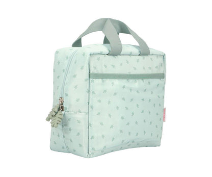 Bolsa Térmica Acolchoada Personalizável - Leaves Sage