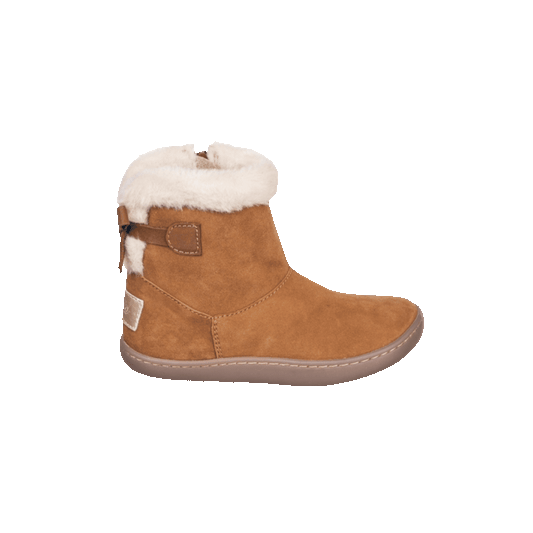 Botas Barefoot em Pele com Laço - Chetto