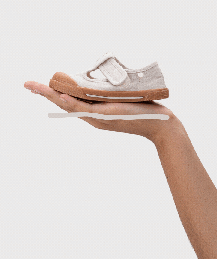 Sapatilhas Barefoot Igor Lona Canvas Pepito Caramelo