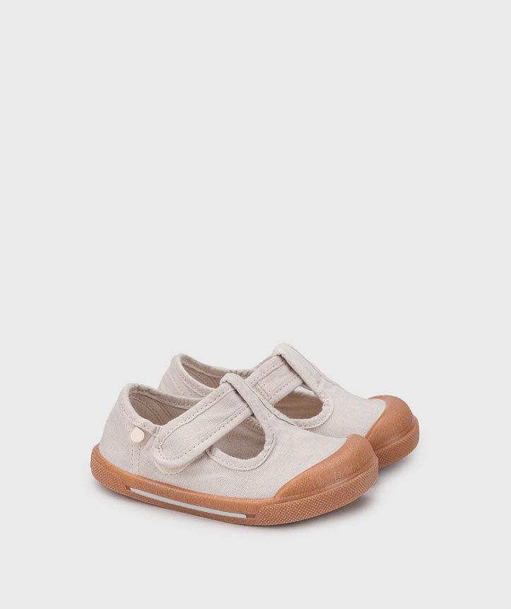 Sapatilhas Barefoot Igor Lona Canvas Pepito Caramelo