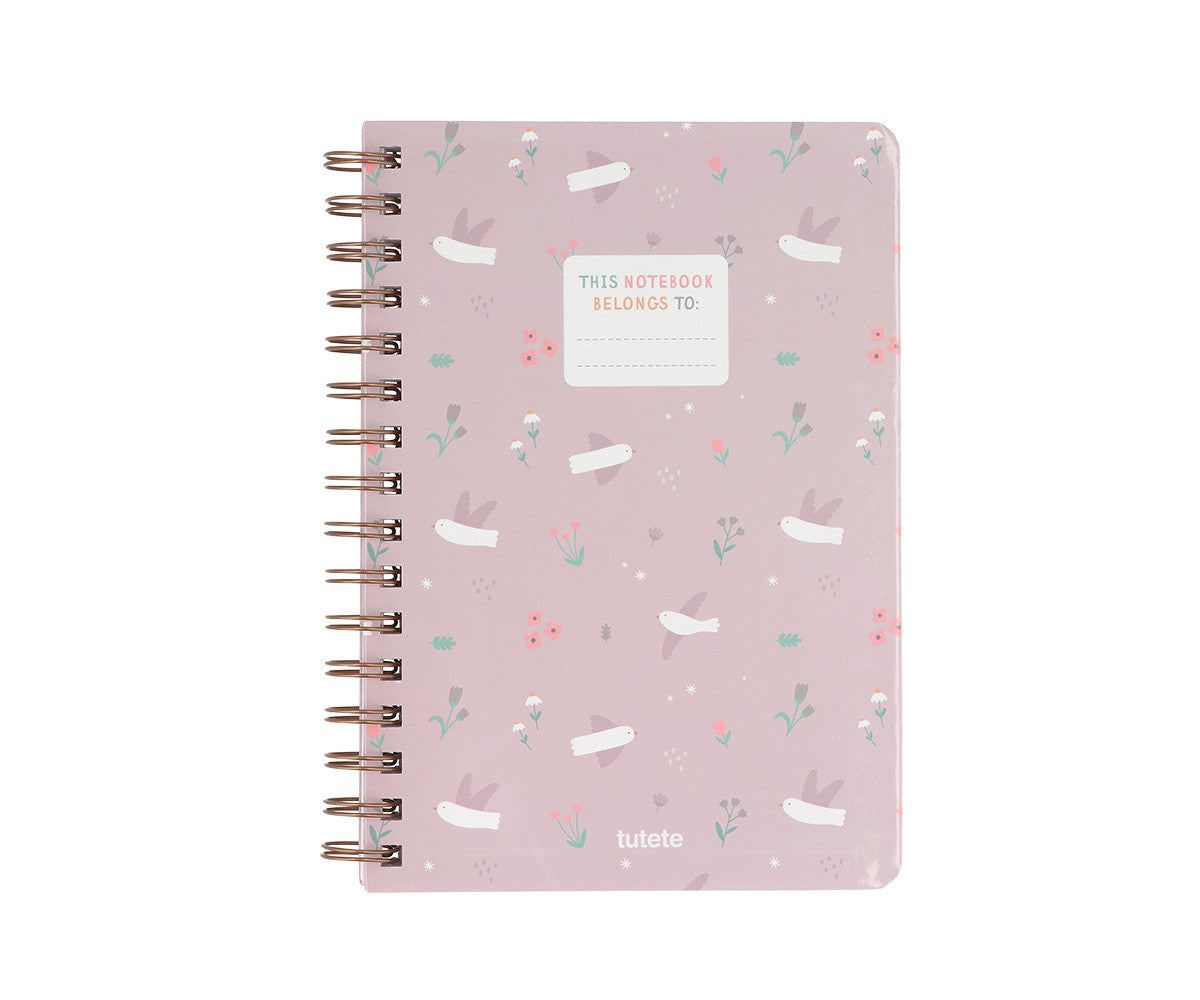 Caderno Escolar Tutete - Blossom Birds