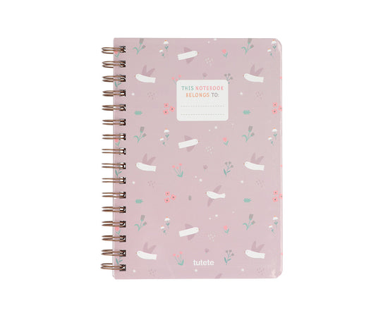 Caderno Escolar Tutete - Blossom Birds