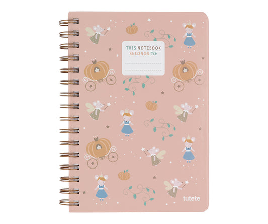 Caderno Escolar Tutete - Mouse Fairies